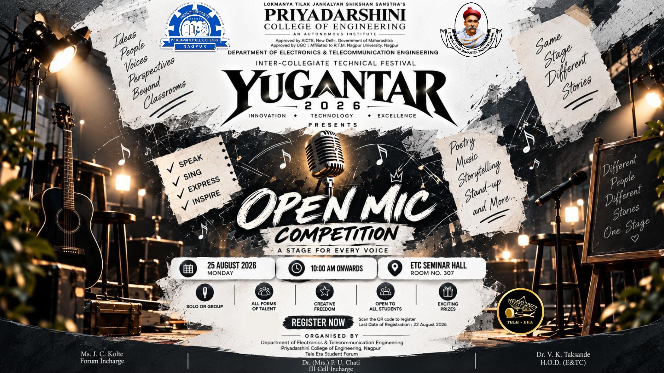 Open Mic Competition official artwork